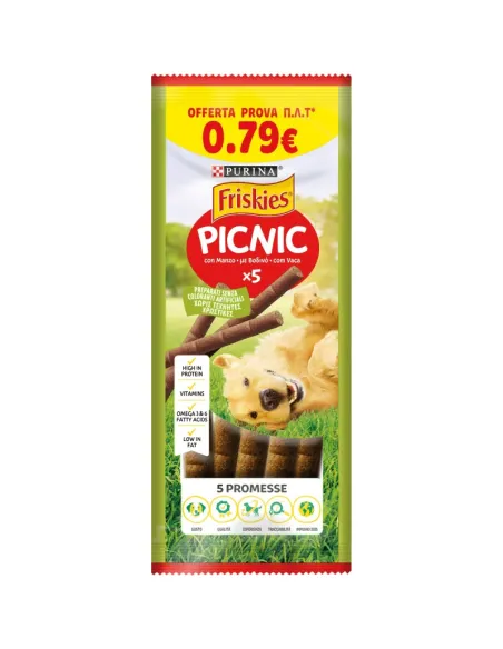 Friskies Picnic Dog Snack Manzo 42g Friskies Picnic Dog Snack Manzo 42g