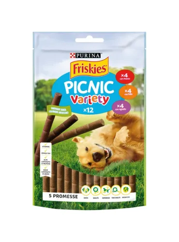 Friskies Picnic Dog Snack Pollo Manzo 126g Variety