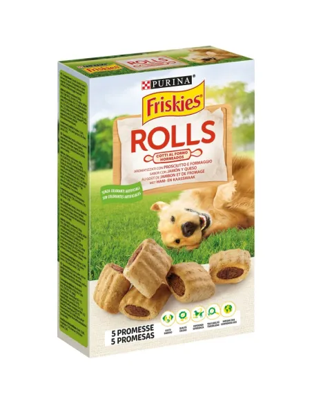 Friskies Rolls Prosciutto e Formaggio 320g Dog Snack Friskies Rolls Prosciutto e Formaggio 320g Dog Snack