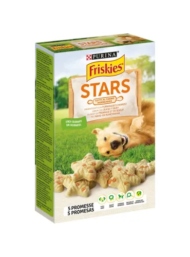 Friskies Stars Dog Snack 320g Formaggio e Manzo