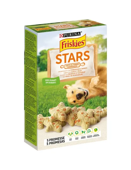 Friskies Stars Dog Snack 320g Formaggio e Manzo