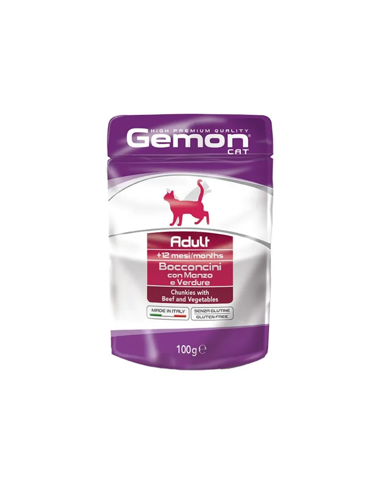 Gemon Adult Manzo Verdure 100g Busta