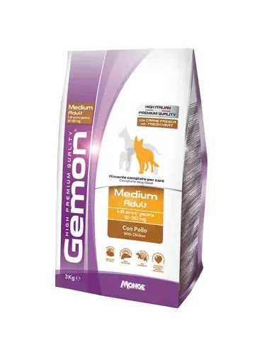 Gemon Adult Medium Pollo 15kg Dog Food