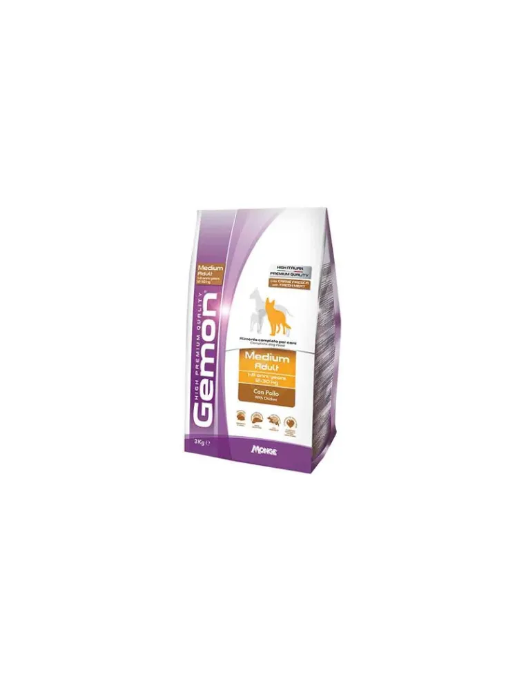 Gemon Adult Medium Pollo 3kg Dog Food