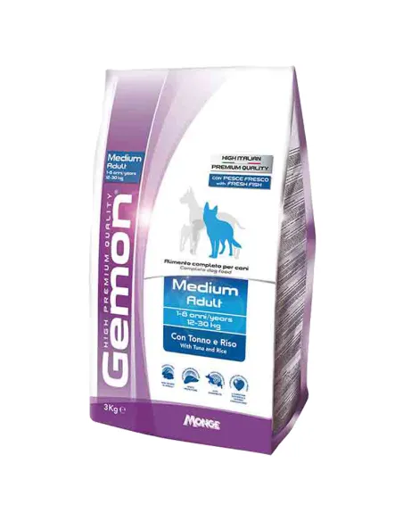 Gemon Adult Medium Tonno e Riso 3kg