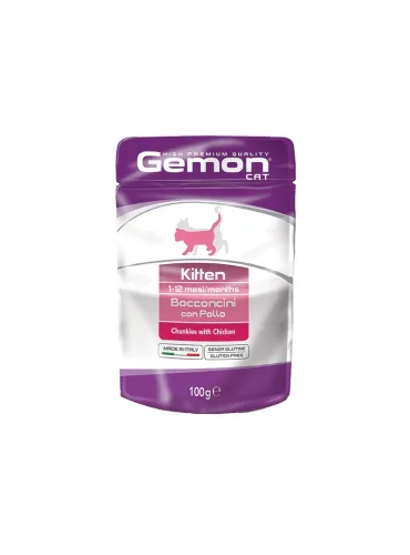 Gemon Kitten Pollo Busta 100g