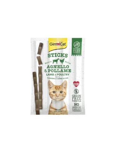 Gimpet Sticks Agnello e Pollo 4x20gr Snack per Gatti