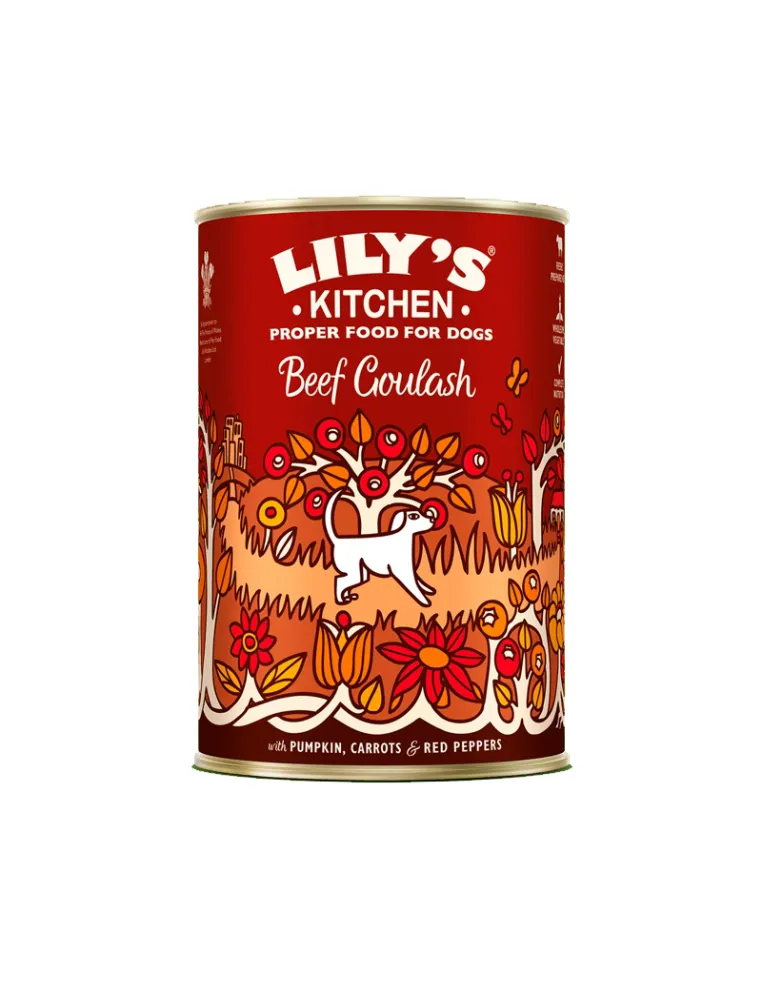 Goulash Manzo Dog Lilys 400g
