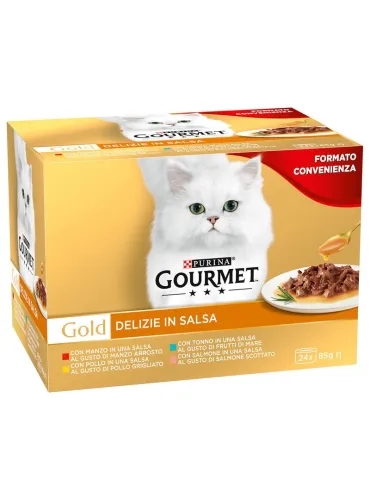 Gourmet Gold Delizie in Salsa 24x85g