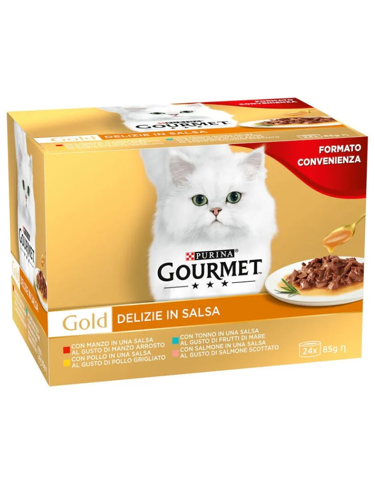 Gourmet Gold Delizie in Salsa 24x85g