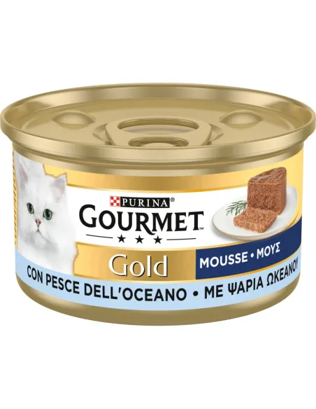 Gourmet Gold Mousse con Pesce dell'Oceano 85g