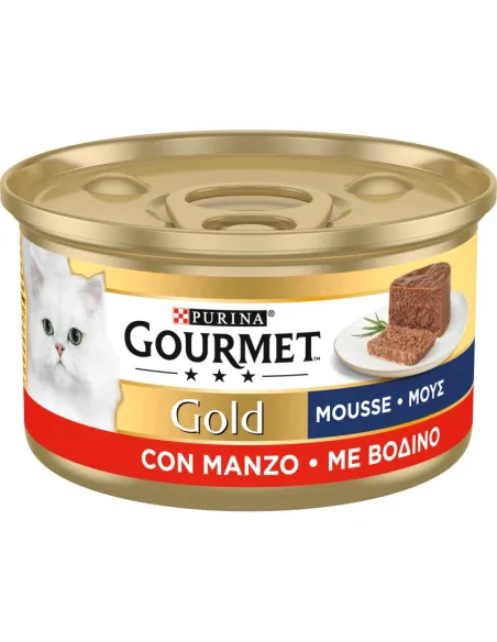Gourmet Gold Mousse Manzo Prelibato 85g