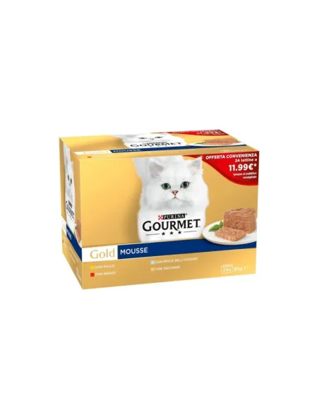Gourmet Gold Mousse Tac Pol Man Pes 24x85gr