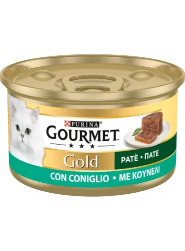 Gourmet Gold Pate con Coniglio 85g