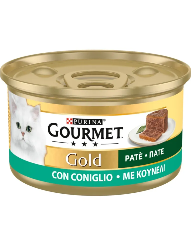 Gourmet Gold Pate con Coniglio 85g