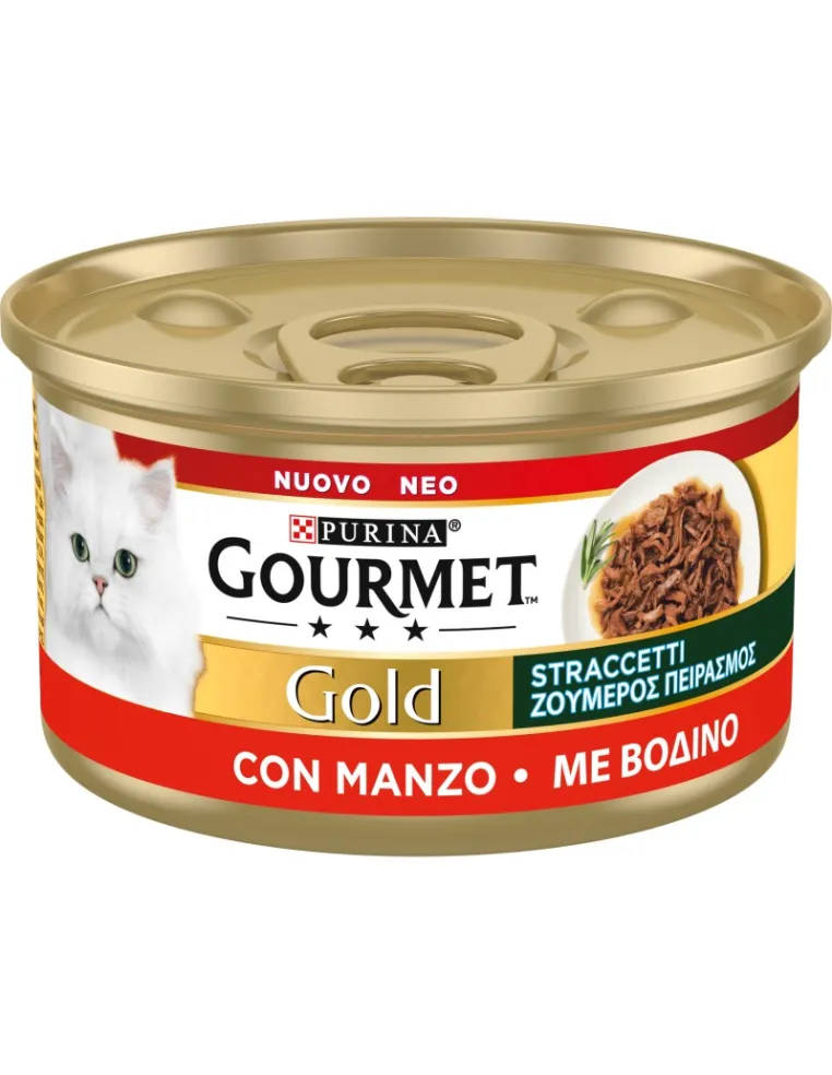 Gourmet Gold Straccetti Gusto Manzo 85g