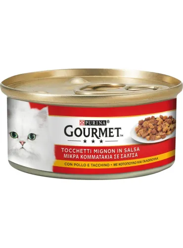 Gourmet Rosse Tocchetti Mignon Pollo e Tacchino 195g