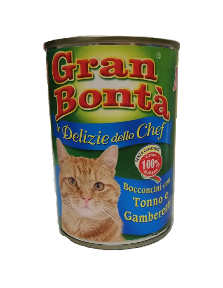 GranBontà Chef Tonno Gamberetti 415g