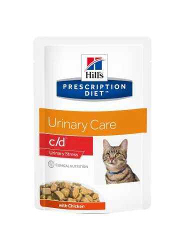 Hills Prescription Diet C/D Pollo Stress 12x85g Busta