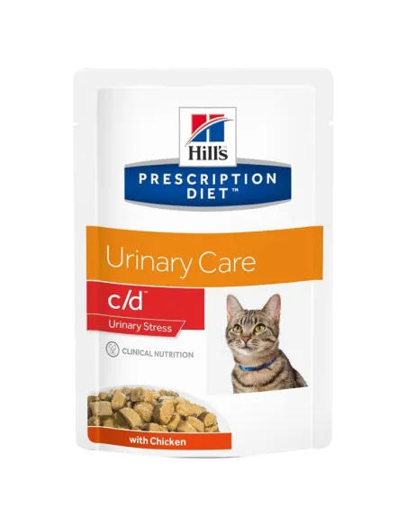 Hills Prescription Diet C/D Pollo Stress 12x85g Busta