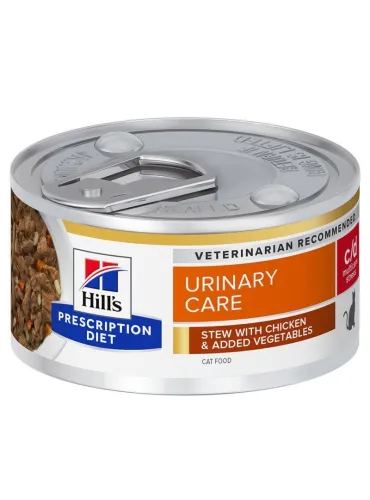 Hills Prescription Diet C/D Stew Urinary Stress Lattina 82gr