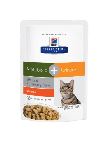 Hills Prescription Diet Metabolic Urinary Pollo 85g