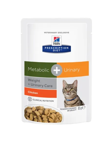 Hills Prescription Diet Metabolic Urinary Pollo 85g Hills Prescription Diet Metabolic Urinary Pollo 85g