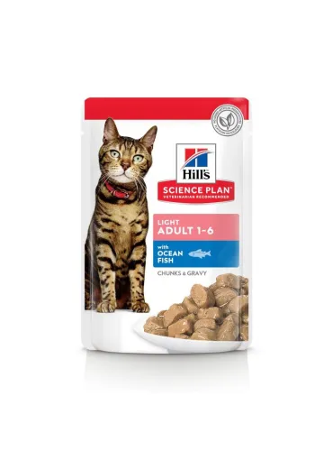 Hills Science Plan Light Pesce 85g Busta