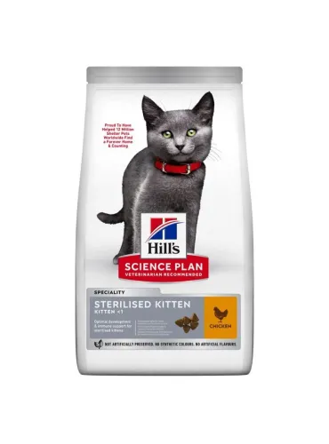 Hills Science Plan Sterilised Kitten Pollo 1.5kg