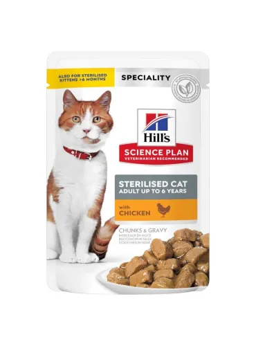 Hills Science Plan Sterilised Pollo 85g Busta