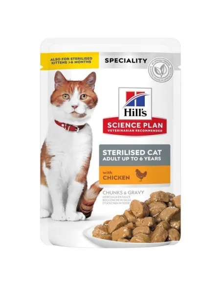Hills Science Plan Sterilised Pollo 85g Busta