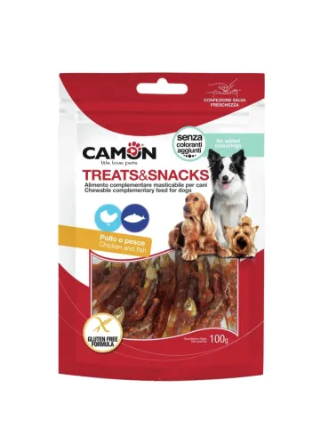 Involtini di Pollo con Pesce Dog Snack 100gr
