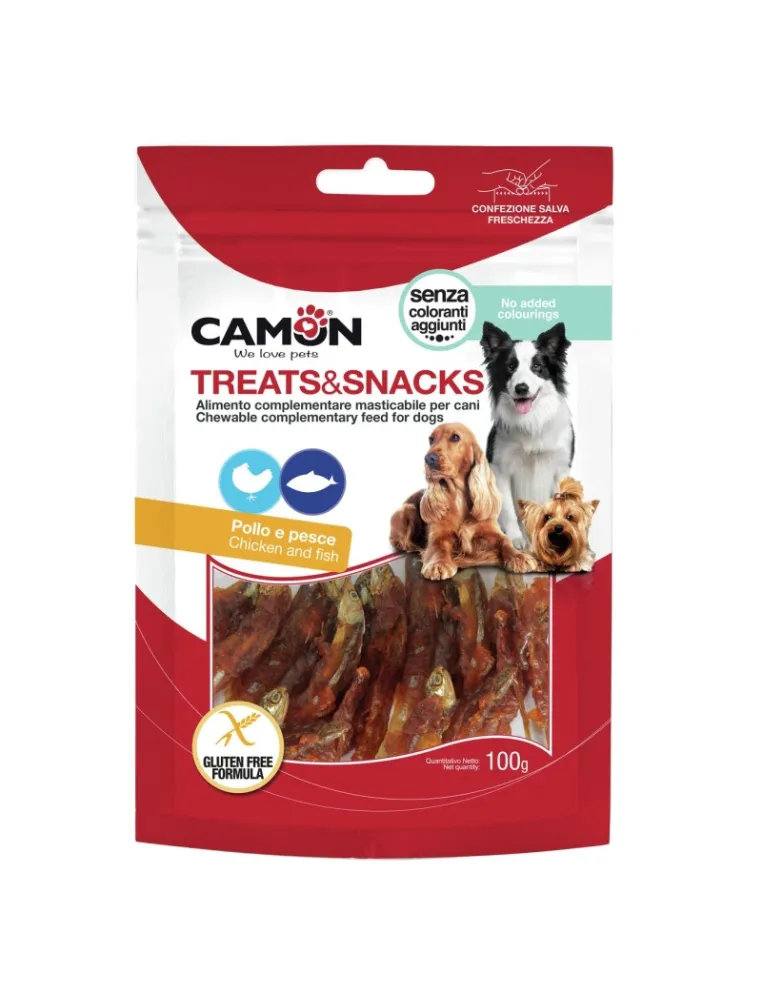 Involtini di Pollo con Pesce Dog Snack 100gr