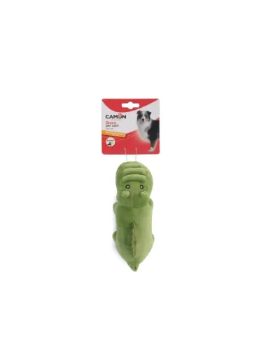 Ippopotamo Gioco Cane Grigio/Verde 20cm