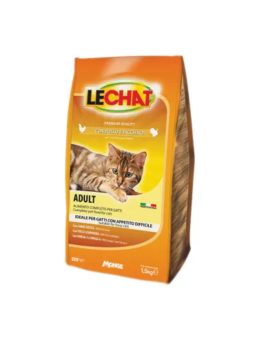 LeChat Adult Crocc Pollo e Tacchino 1.5kg