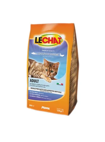 LeChat Adult Croccantini Tonno e Salmone 1.5kg