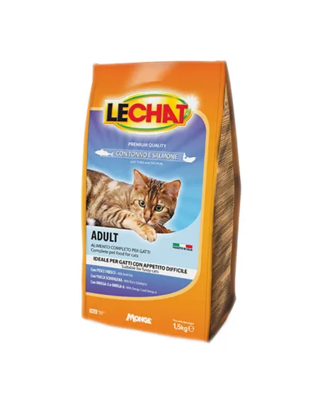 LeChat Adult Croccantini Tonno e Salmone 1.5kg