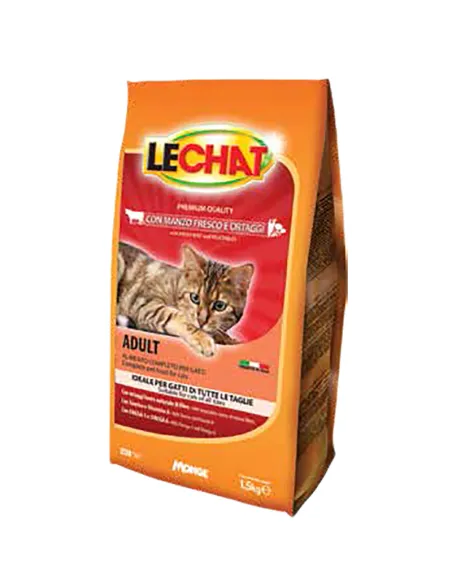 LeChat Adult Manzo Verdure Croccantini 1.5kg