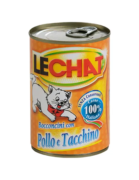 LeChat Bocconcini Pollo e Tacchino 400g