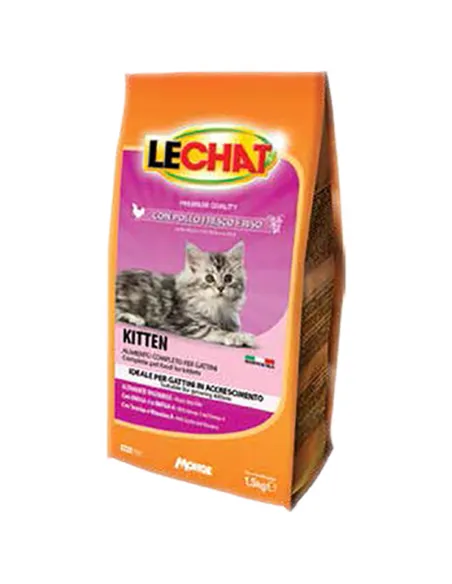 LeChat Kitten Pollo Fresco e Riso 1.5kg Croccantini LeChat Kitten Pollo Fresco e Riso 1.5kg Croccantini