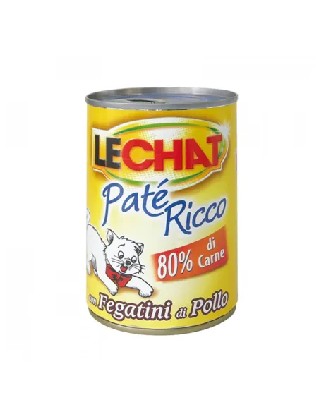 LeChat Paté Ricco Fegatini di Pollo 400g