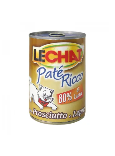 LeChat Paté Ricco Prosciutto e Lepre 400g