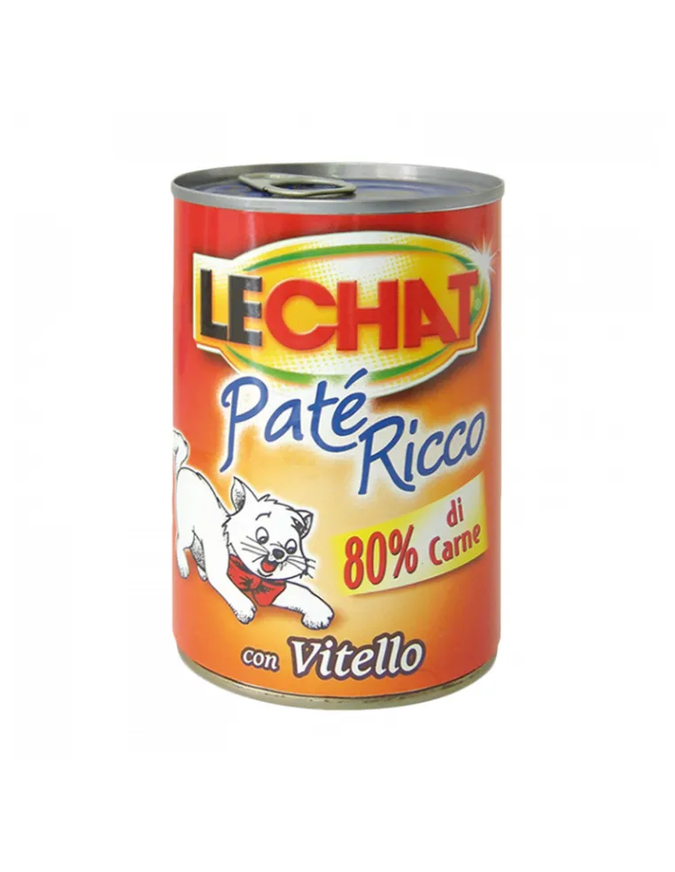 LeChat Paté Ricco Vitello 400g