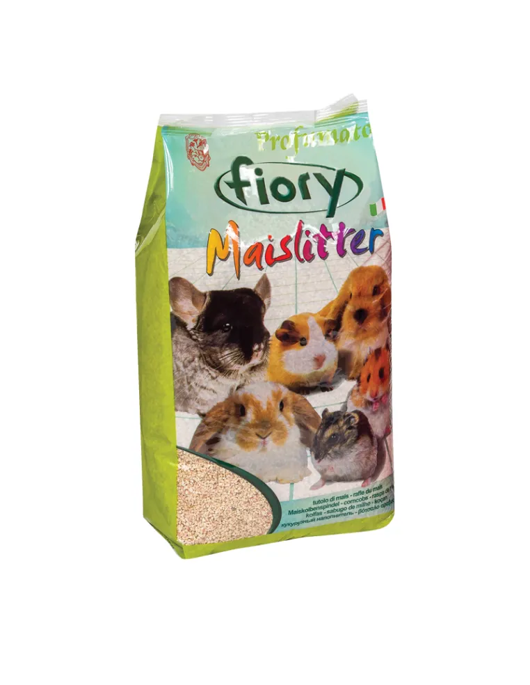 Lettiera Tutolo Mais Limone Roditori Fiory 5L