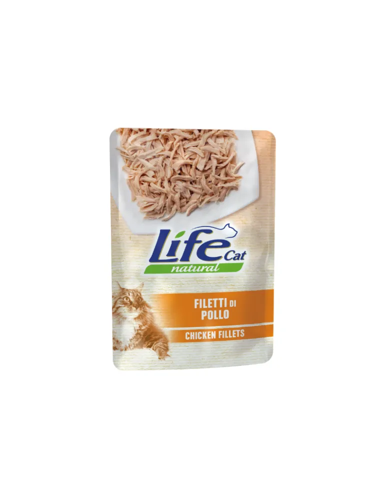 LifeCat Filetti di Pollo Busta 70g