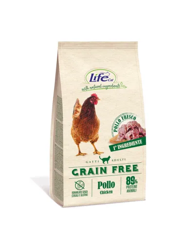 LifeCat Grain Free Pollo Patate 1.5kg