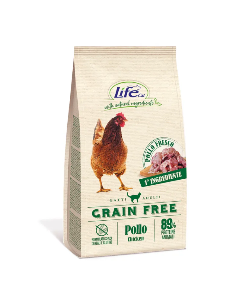 LifeCat Grain Free Pollo Patate 1.5kg