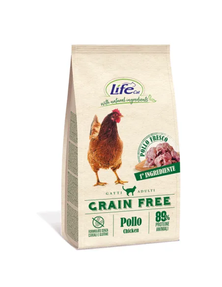 LifeCat Grain Free Pollo Patate 1.5kg LifeCat Grain Free Pollo Patate 1.5kg