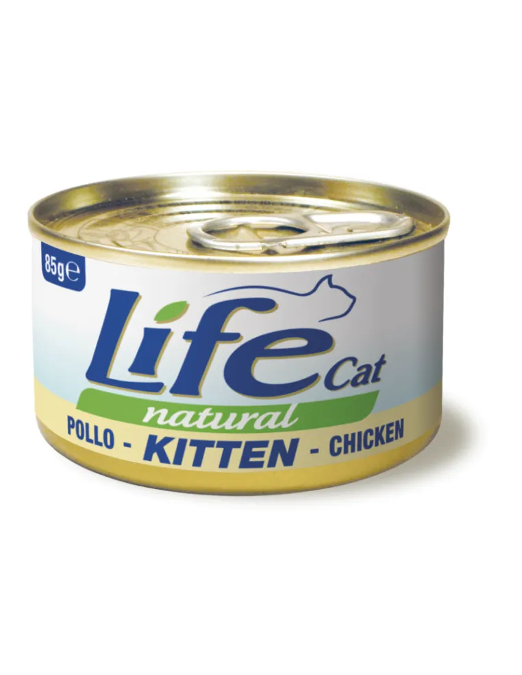 LifeCat Kitten Pollo 85g