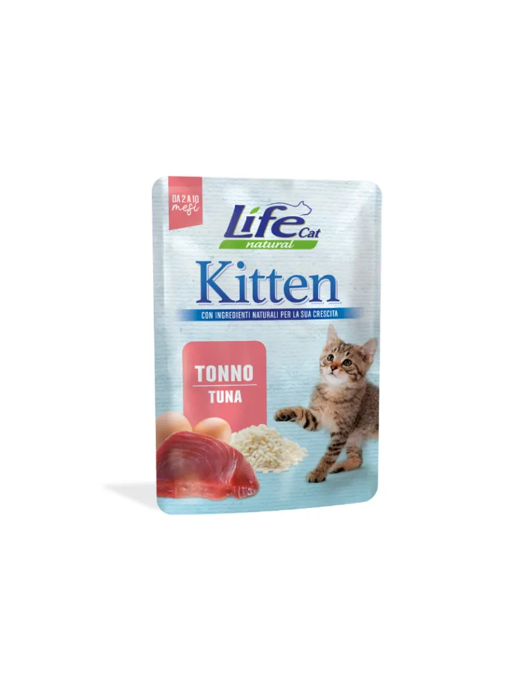 LifeCat Kitten Tonno Busta 70g